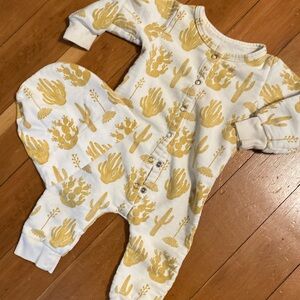 Gold and White Kids Matching Set